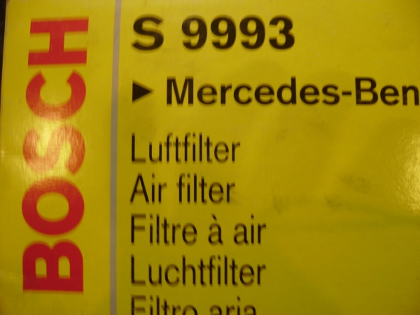 Mercedes-Benz Gaisa filtrs