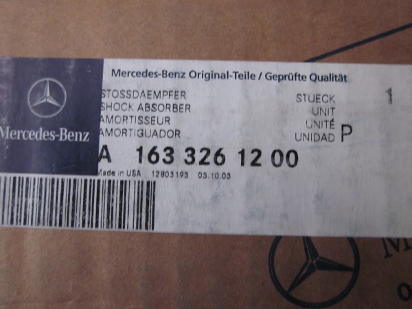 Mercedes-Benz Amortizātors