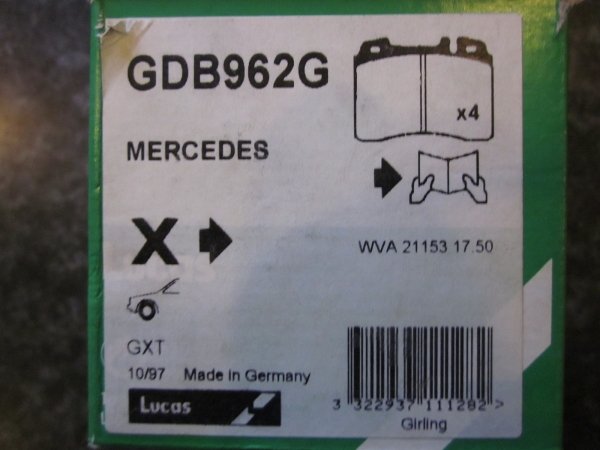 Mercedes-Benz Bremžu uzlikas W201; W124; W210; W129