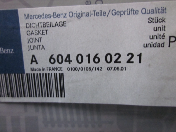 Mercedes-Benz Прокладка