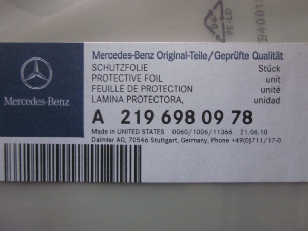 Mercedes-Benz Наклейка