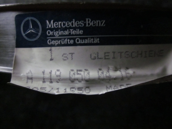Mercedes-Benz Mierinātājsliede